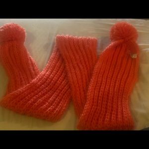 Old Navy orange scarf